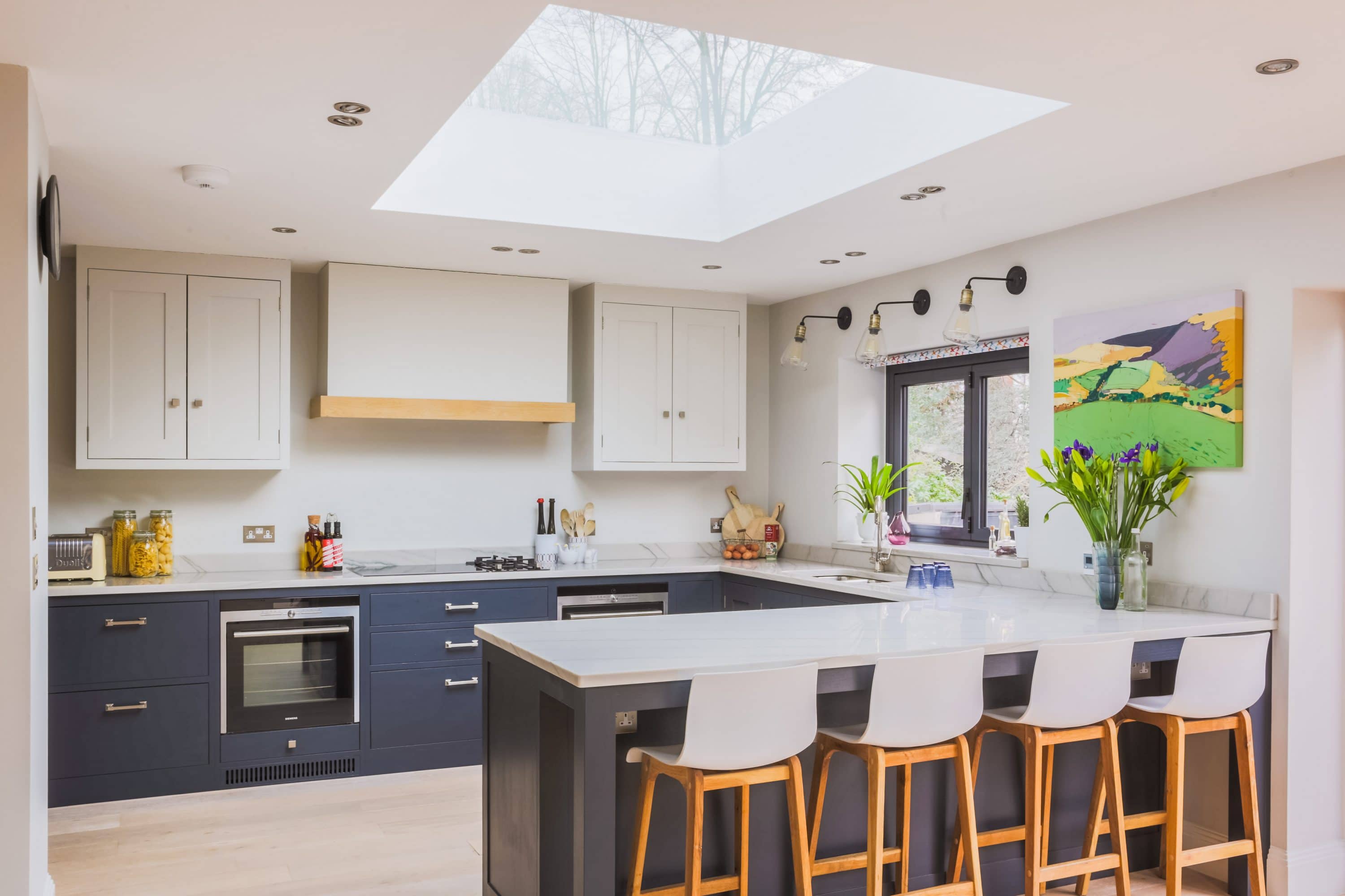 Light and Airy Shaker Kitchen in London Sustainable Kitchens